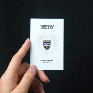 beacon of hope enamel pin